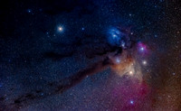Antares and Rho Ophiuchi