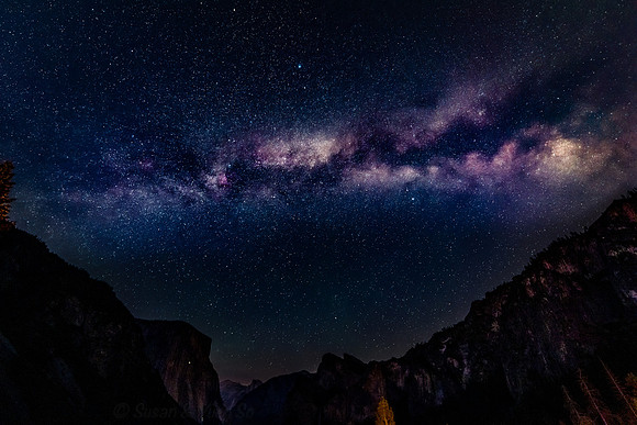 Milky Way over Yosemite